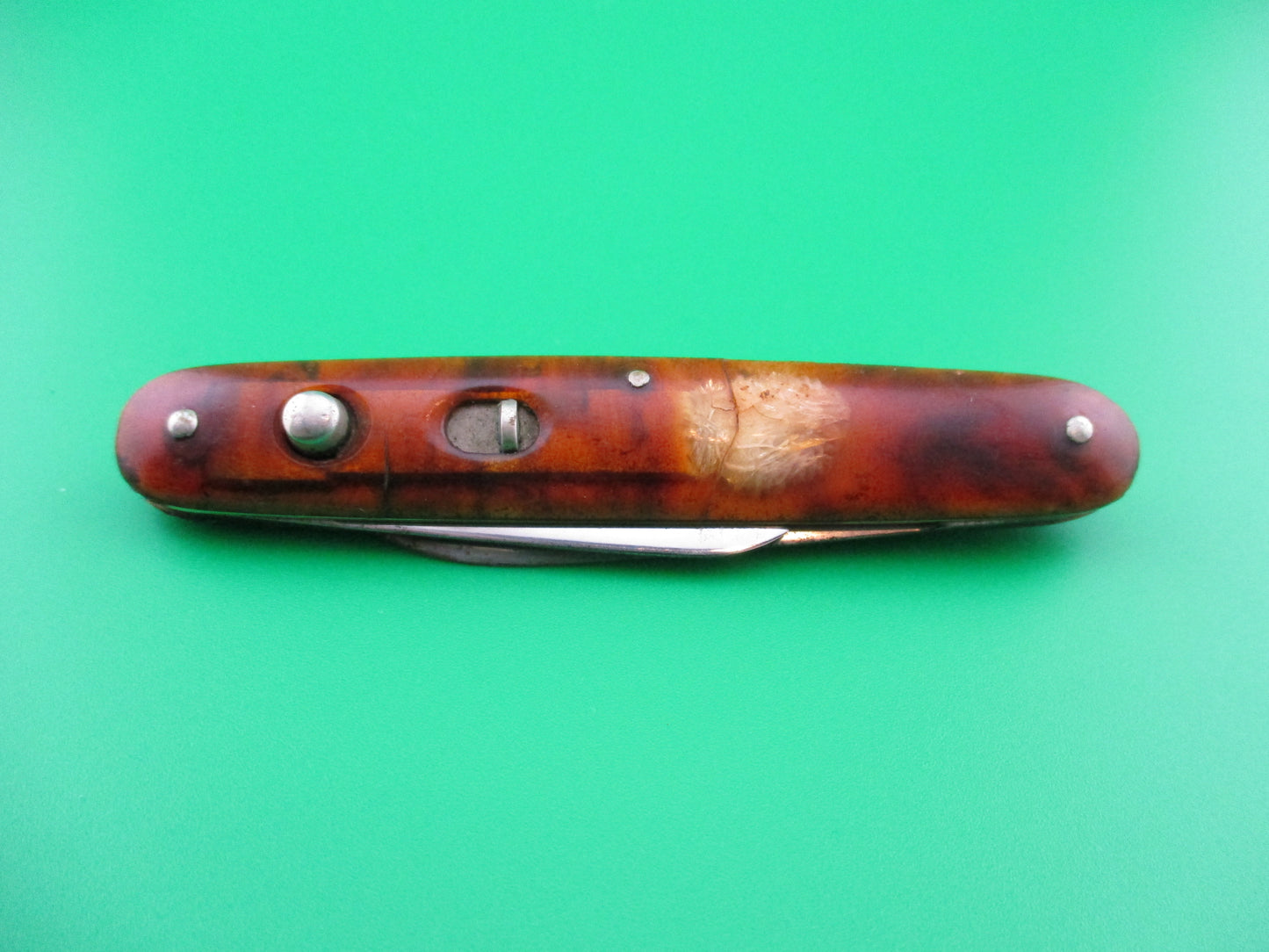 z PRESTO double Tortoise vintage automatic knife