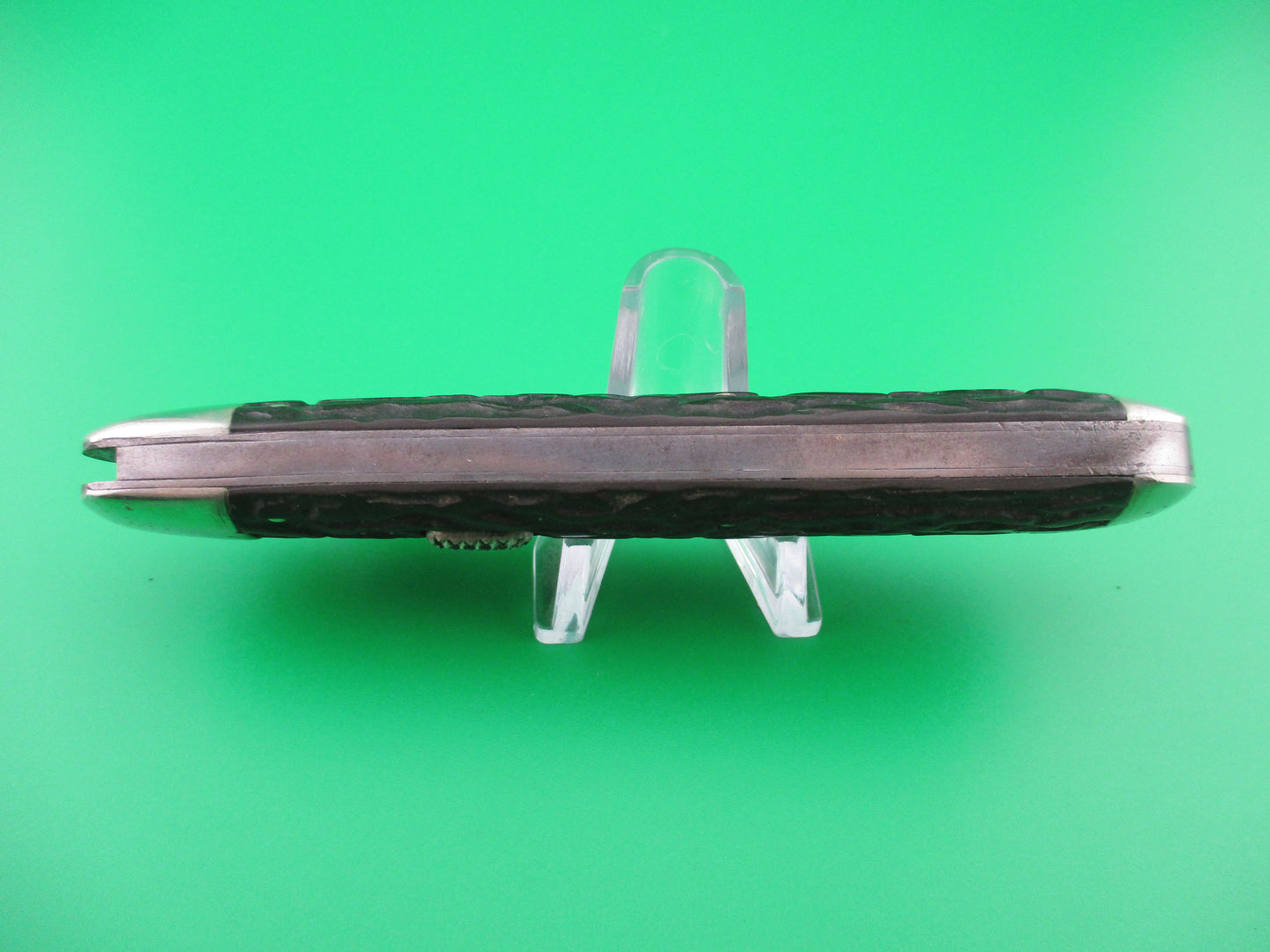 z Flylock Vintage Hunter Lazy W folding guards automatic knife