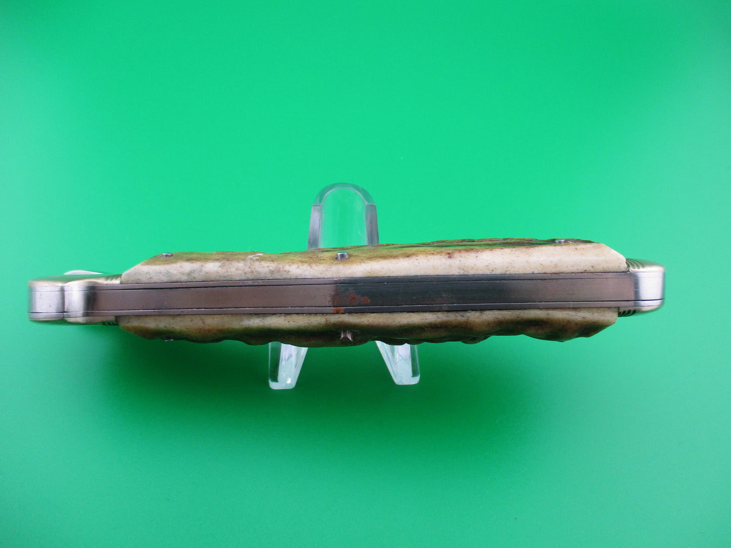 z G. GRAFRATH SOLINGEN ROSTFREI German Stag Gravity knife