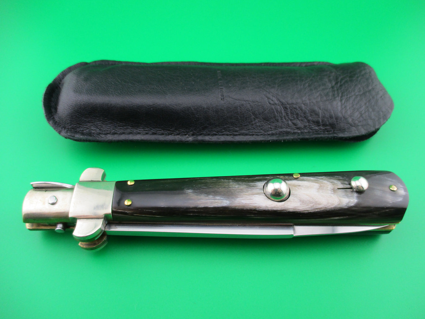 z Renzo Pascotto 28cm Italian Frosolone style picklock switchblade knife