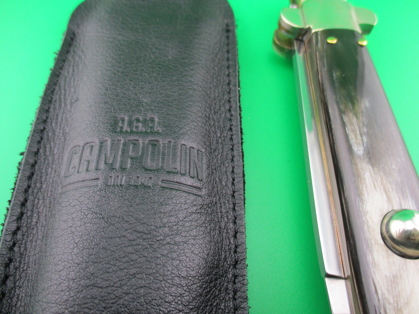 z Renzo Pascotto 28cm Italian Frosolone style picklock switchblade knife