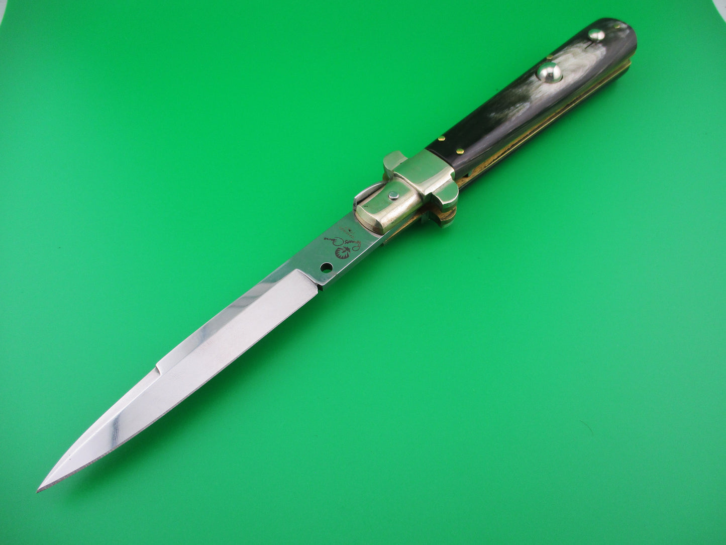 z Renzo Pascotto 28cm Italian Frosolone style picklock switchblade knife