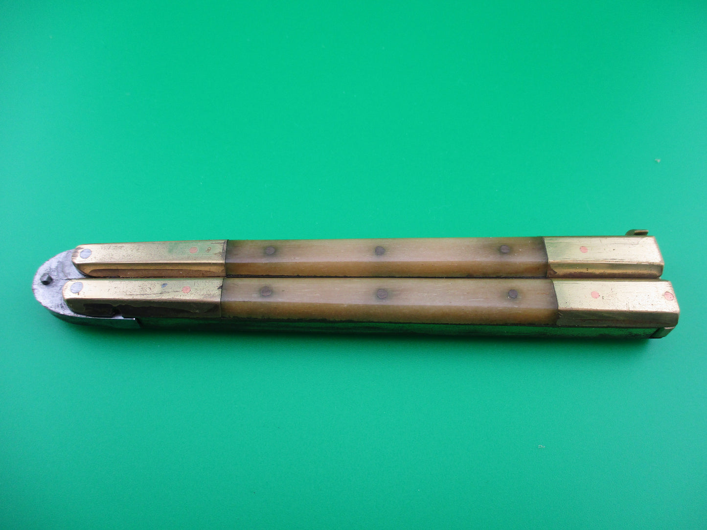 z Gutman Cutlery Co Balisong Butterfly knife in original wooden box!
