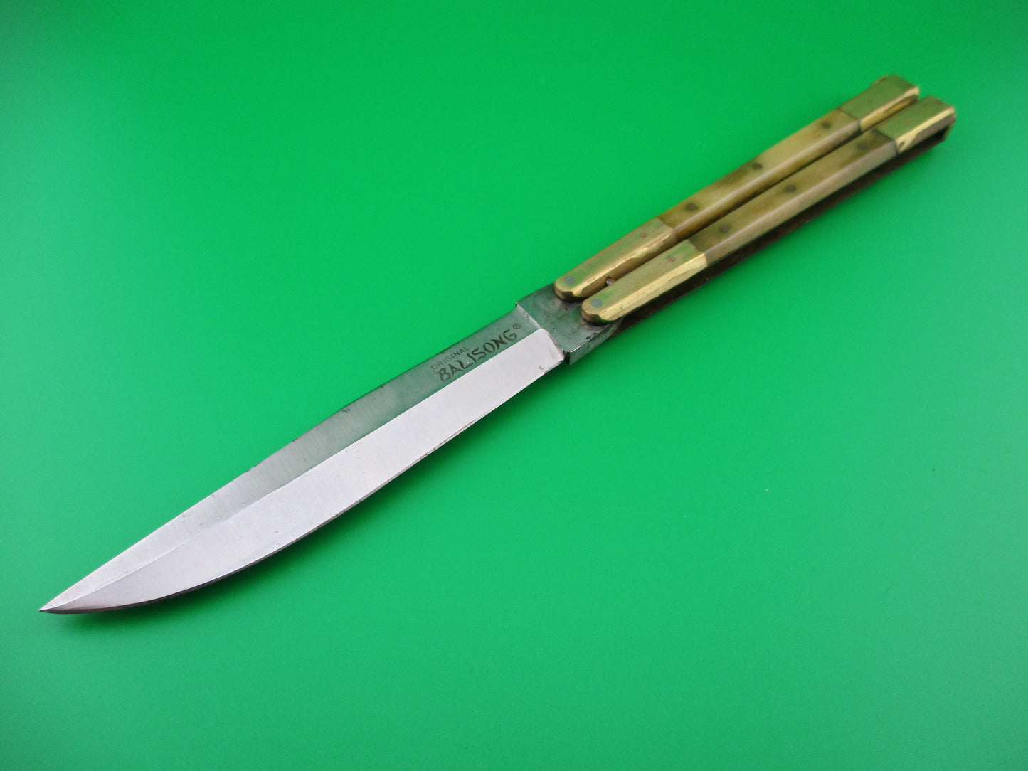 z Gutman Cutlery Co Balisong Butterfly knife in original wooden box!