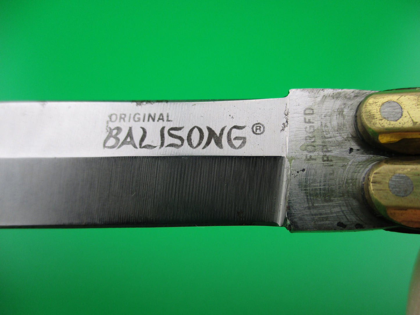 z Gutman Cutlery Co Balisong Butterfly knife in original wooden box!