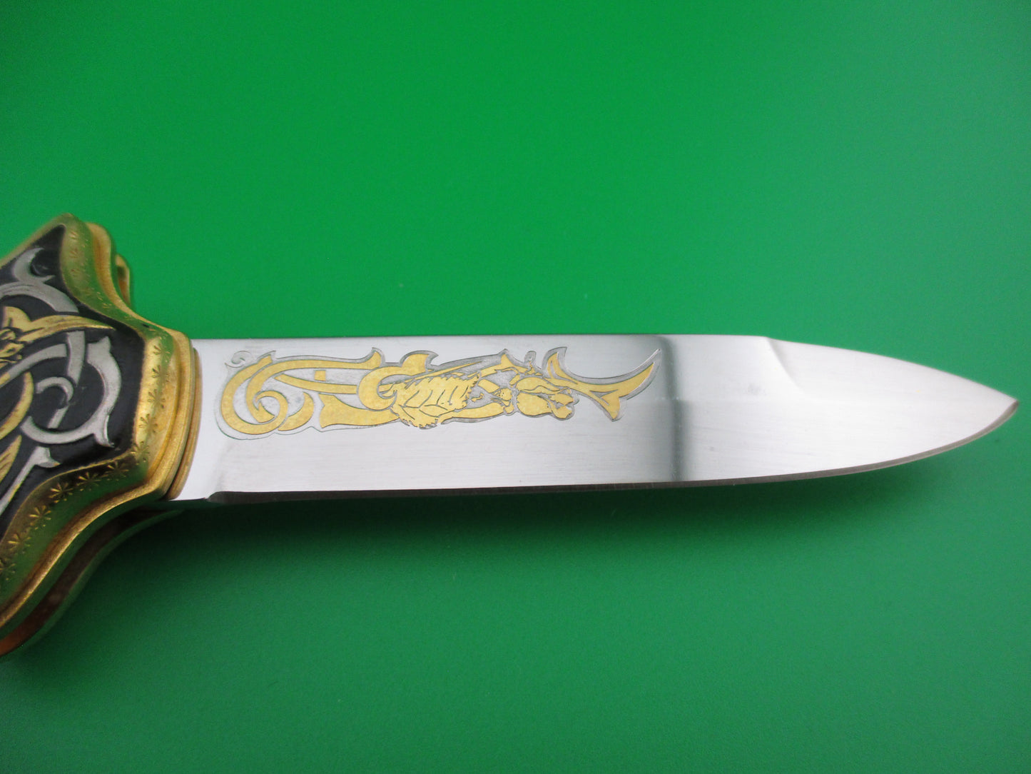 AGA Campolin Gold Sophy Limited edition automatic knife