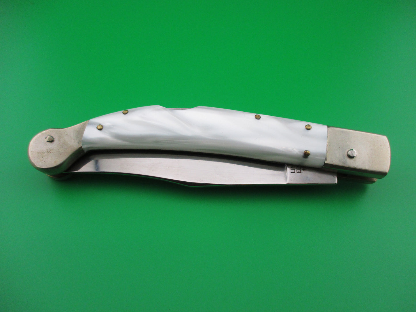 z AGA Campolin Sahara Pearlex Lockback Italian 70th anniversary limited edition switchblade