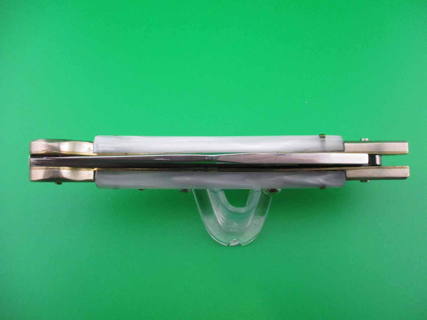 z AGA Campolin Sahara Pearlex Lockback Italian 70th anniversary limited edition switchblade