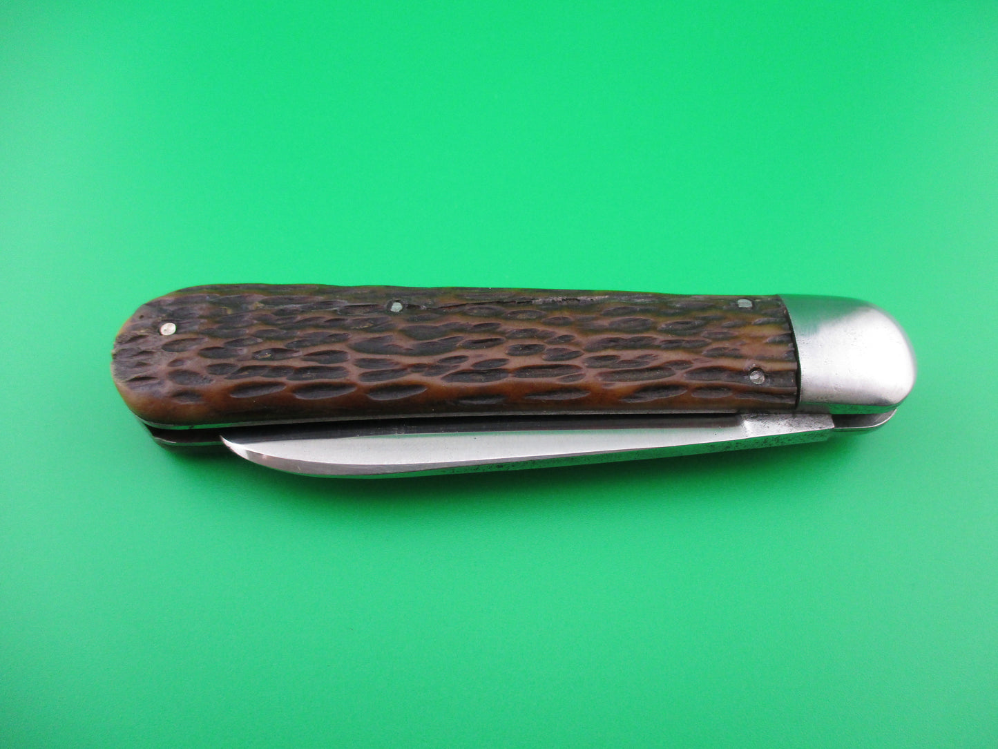 z Schrade Cut Co Spearpoint Scout Bone automatic knife 1553