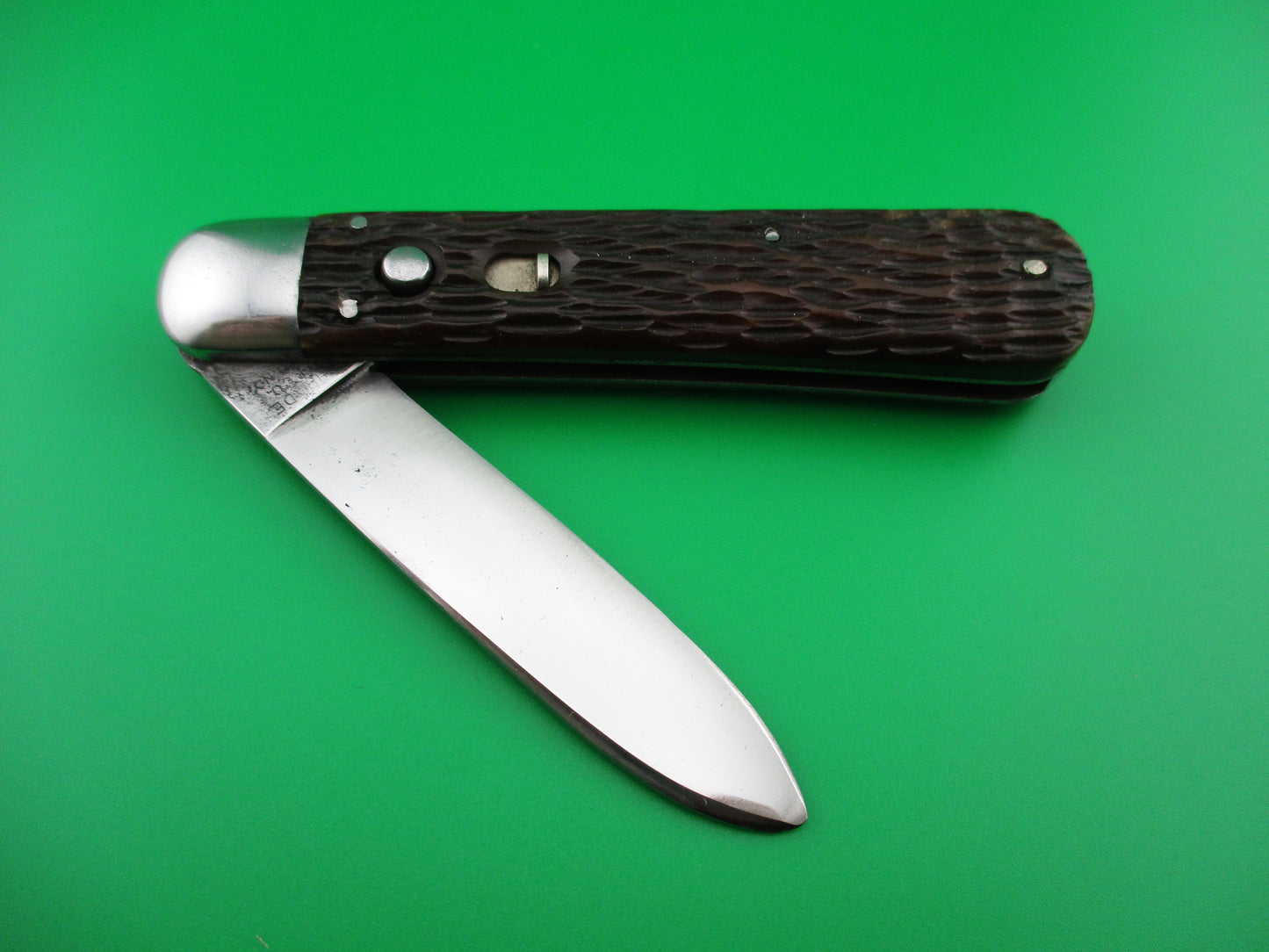 z Schrade Cut Co Spearpoint Scout Bone automatic knife 1553