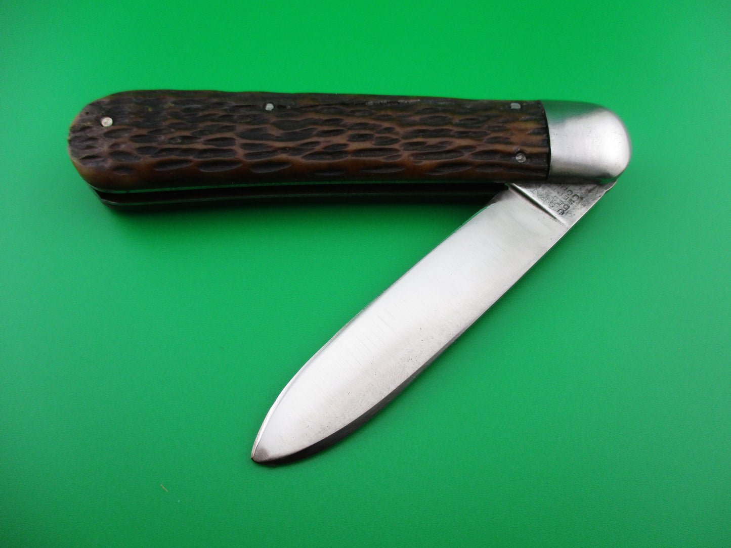 z Schrade Cut Co Spearpoint Scout Bone automatic knife 1553