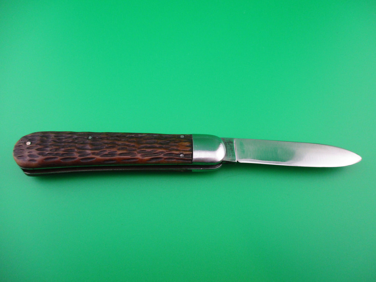 z Schrade Cut Co Spearpoint Scout Bone automatic knife 1553