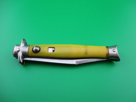 z Colonial SHUR SNAP Bowtie Yellow Vintage switchblade