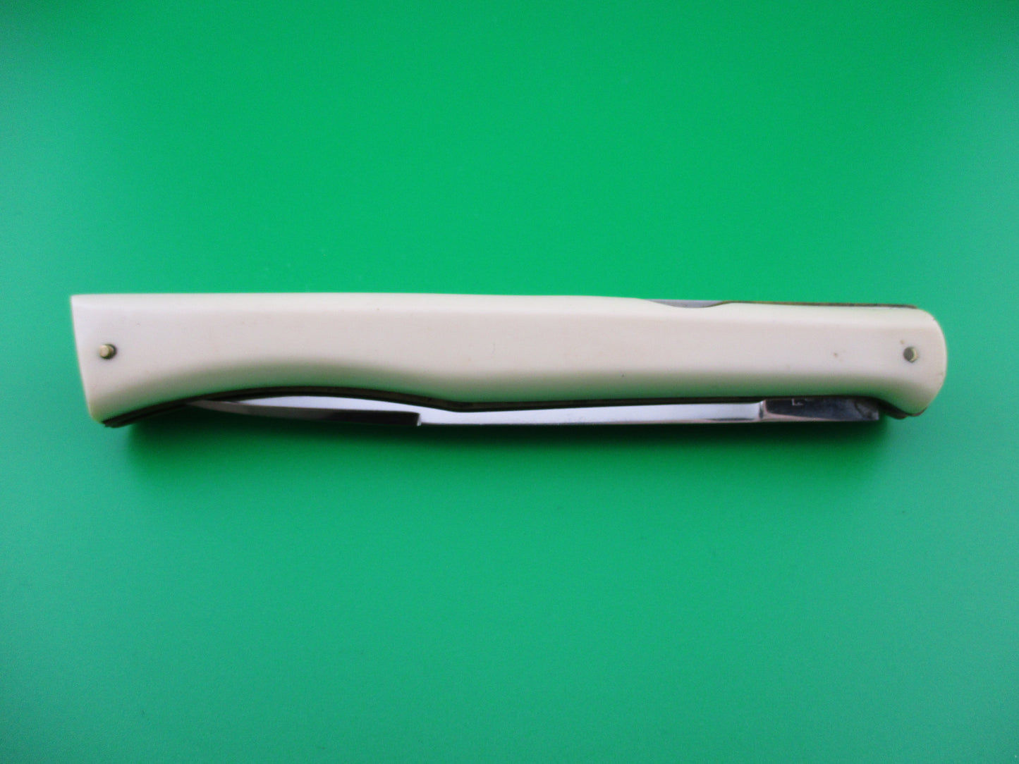 z VIRGINIA INOX 24cm Ackermannchen style White Vintage Italian Switchblade