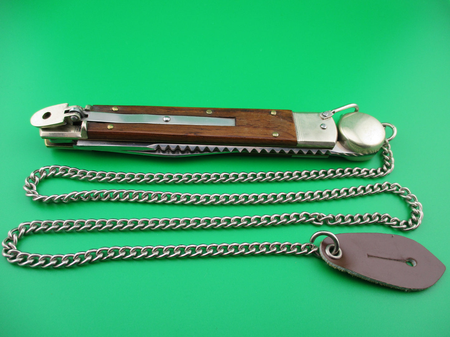 z Hubertus Solingen Rostfrei Fish Knocker Fisherman's Lever switchblade