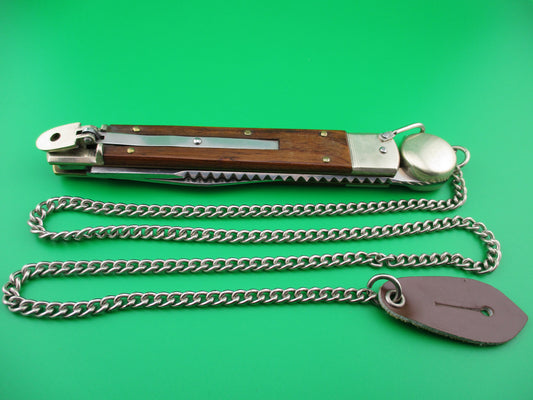 z Hubertus Solingen Rostfrei Fish Knocker Fisherman's Lever switchblade