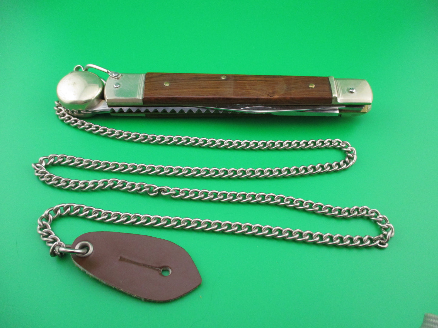 z Hubertus Solingen Rostfrei Fish Knocker Fisherman's Lever switchblade