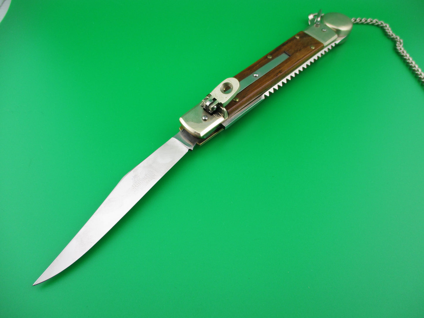 z Hubertus Solingen Rostfrei Fish Knocker Fisherman's Lever switchblade