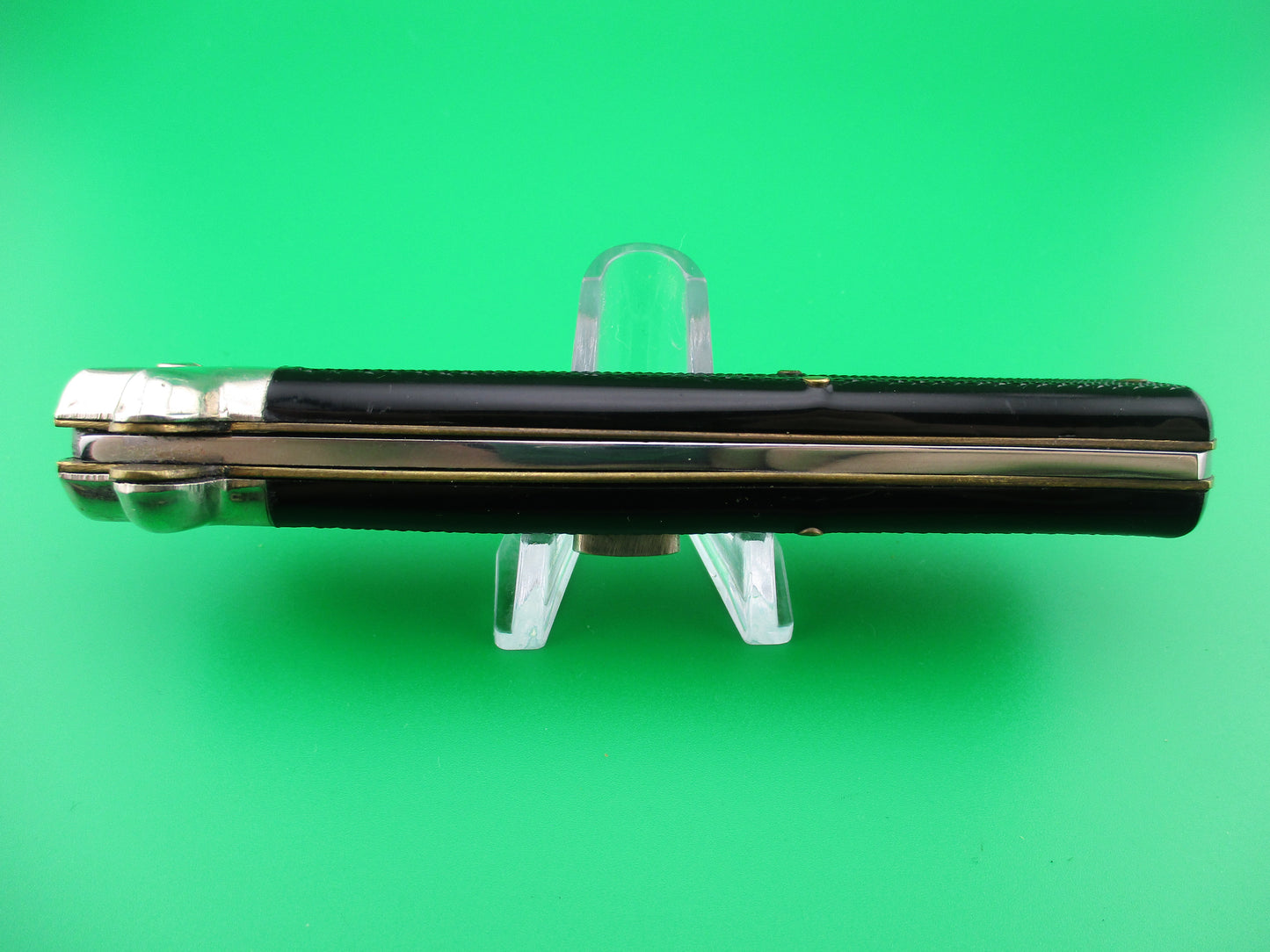 z FRENCH INOX vintage 23cm Swivel Button safety automatic knife