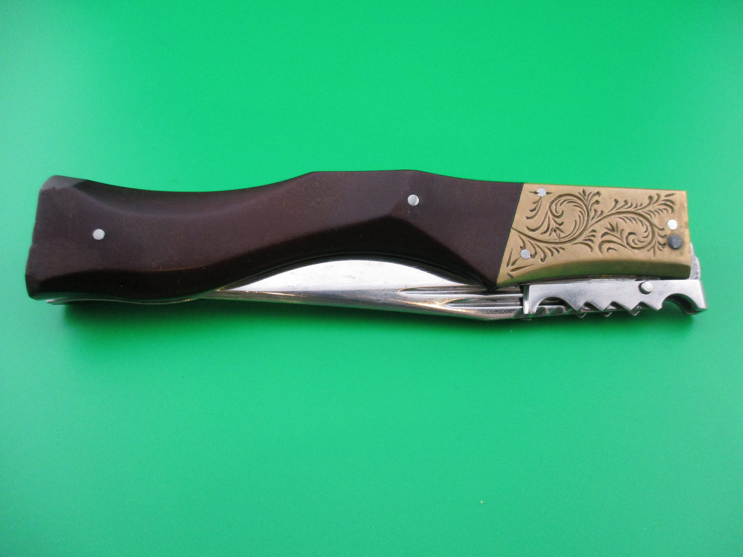 z RPK Vintage 26cm Russian Prison Knife Swing guard Gunstock switchblade