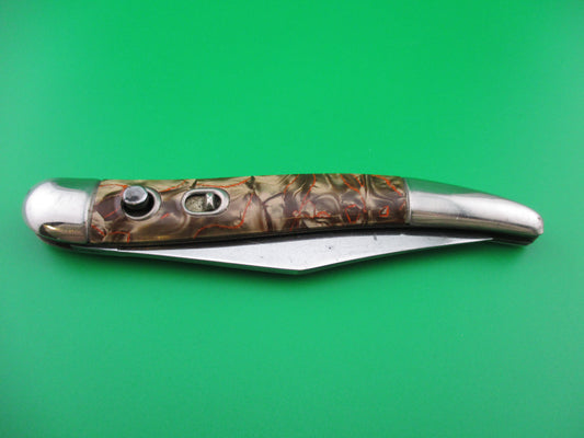 z Hammer Brand Imperial Toothpick Copper Orange 1950s vintage switchblade