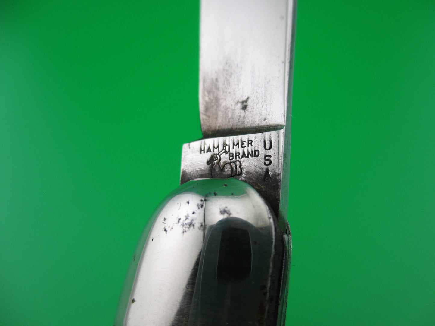 z Hammer Brand Imperial Toothpick Blue Green 1950a vintage switchblade