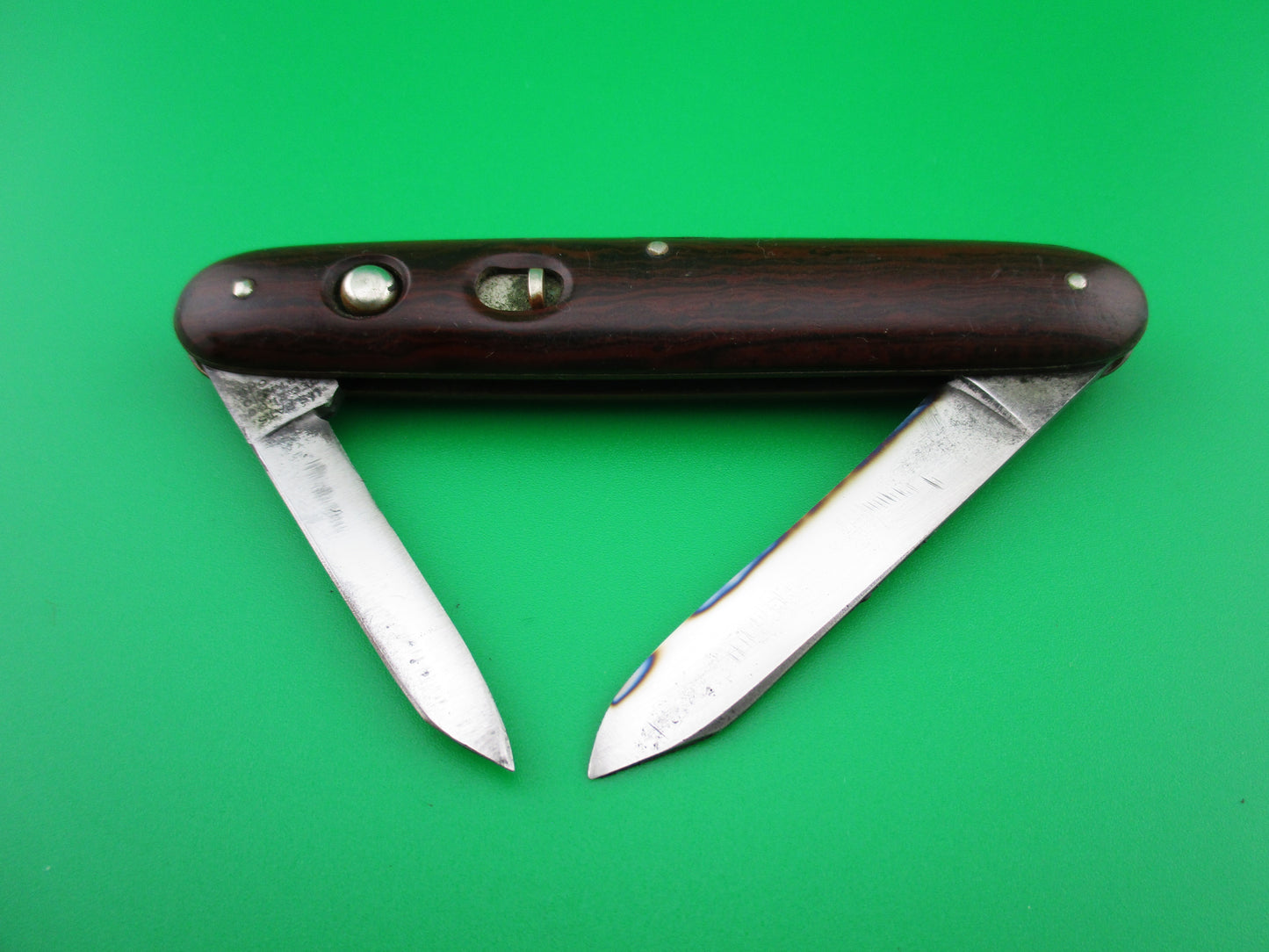 z Schrade Cut Co medium double Cocobolo cell switchblade