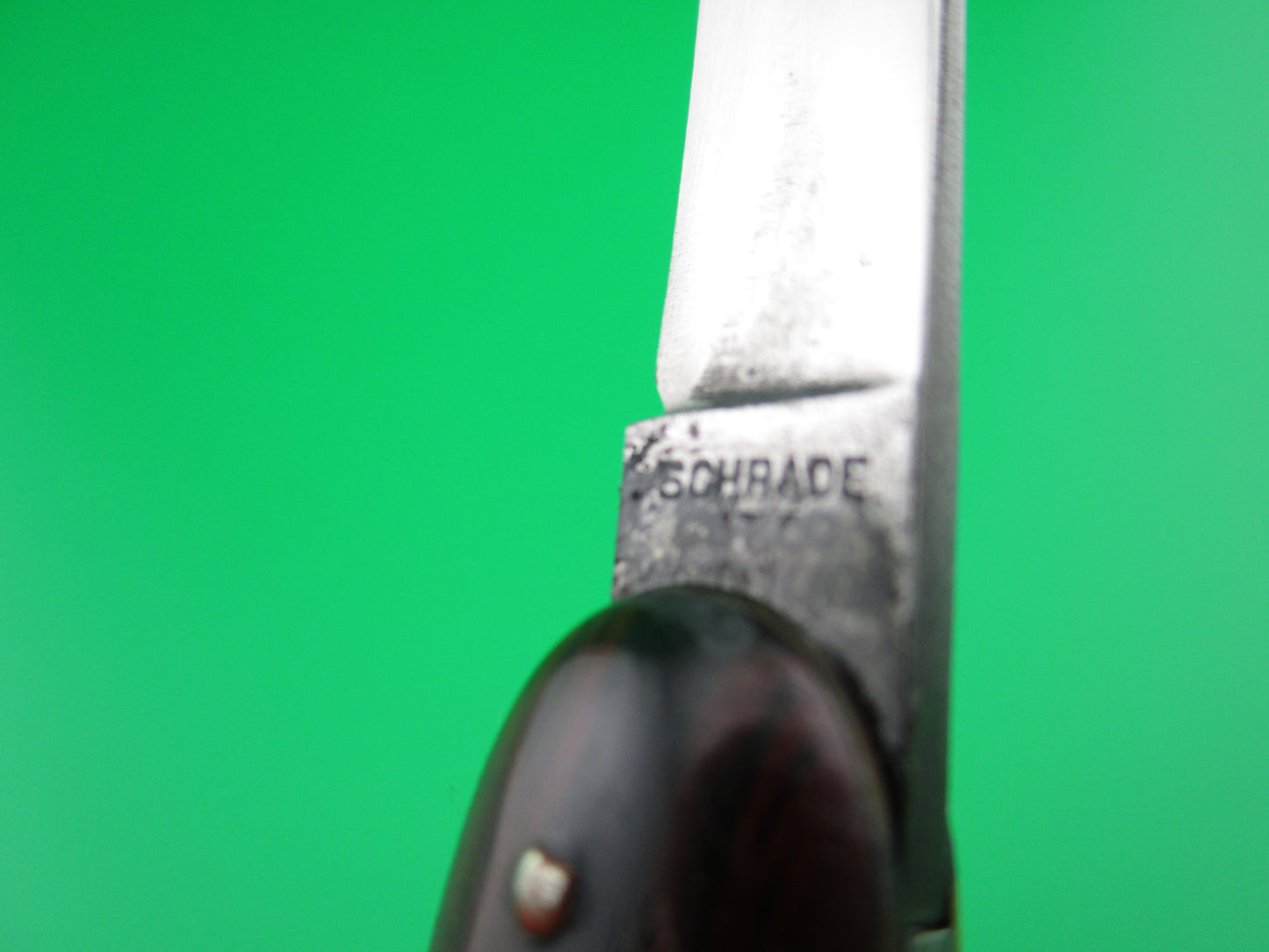 z Schrade Cut Co medium double Cocobolo cell switchblade