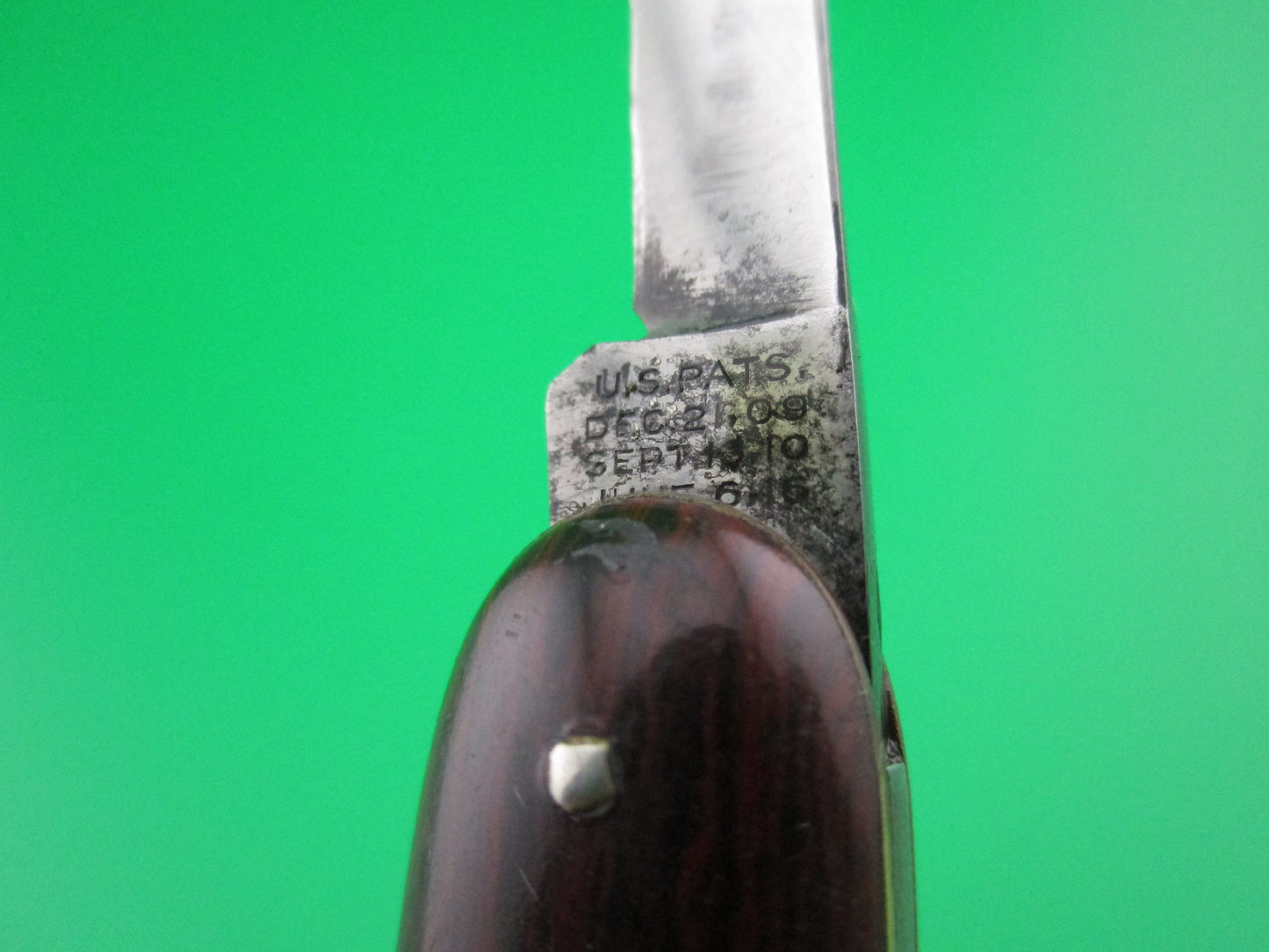 z Schrade Cut Co medium double Cocobolo cell switchblade
