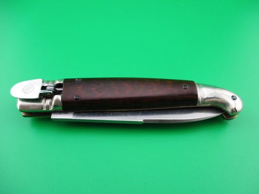 z Rostfrei SCORPION Italian Birds head lever Snake wood & nickel silver