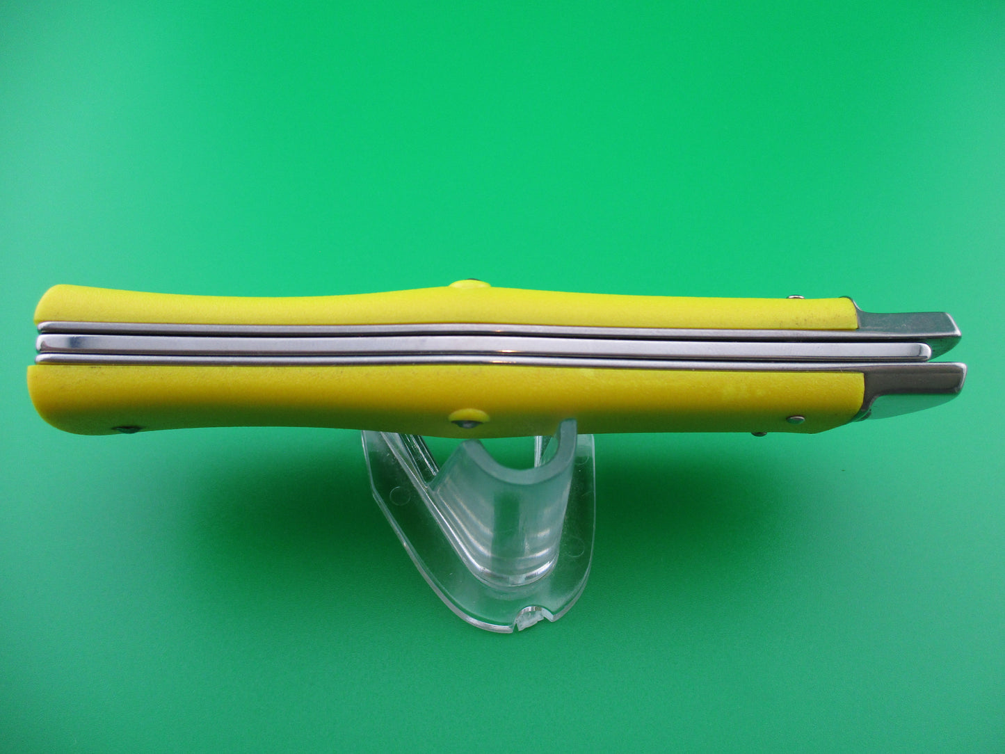 z MIKOV STAINLESS Yellow Lever automatic knife from CZECH REPUBLIC