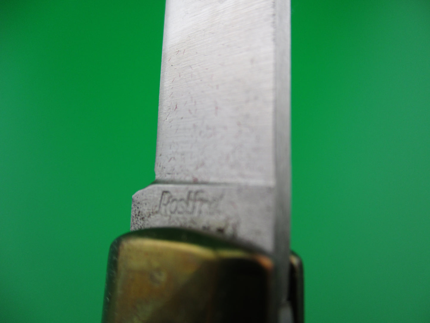 z Rostfrei Scorpion 24cm Stag Italian Birds Head Lever automatic knife
