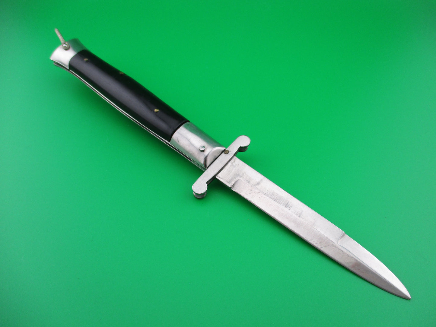 z Rizzuto Style STAINLESS STEEL 22cm Japanese Swing Guard automatic knife