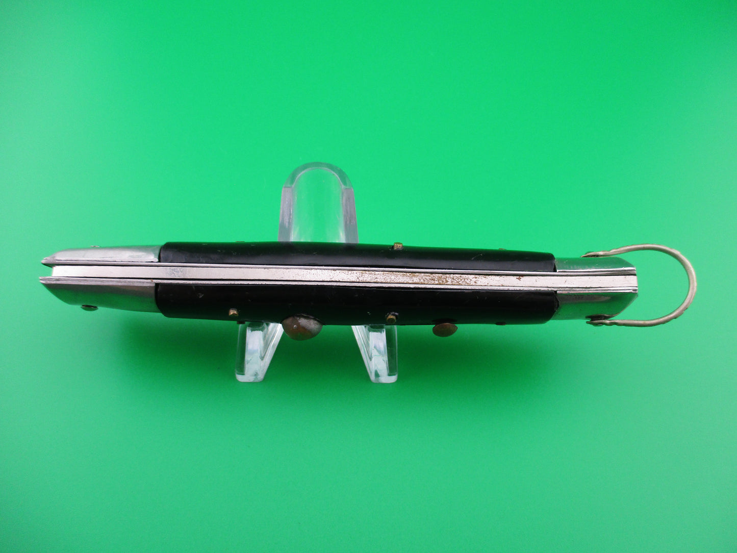 z Rizzuto Style STAINLESS STEEL 22cm Japanese Swing Guard automatic knife
