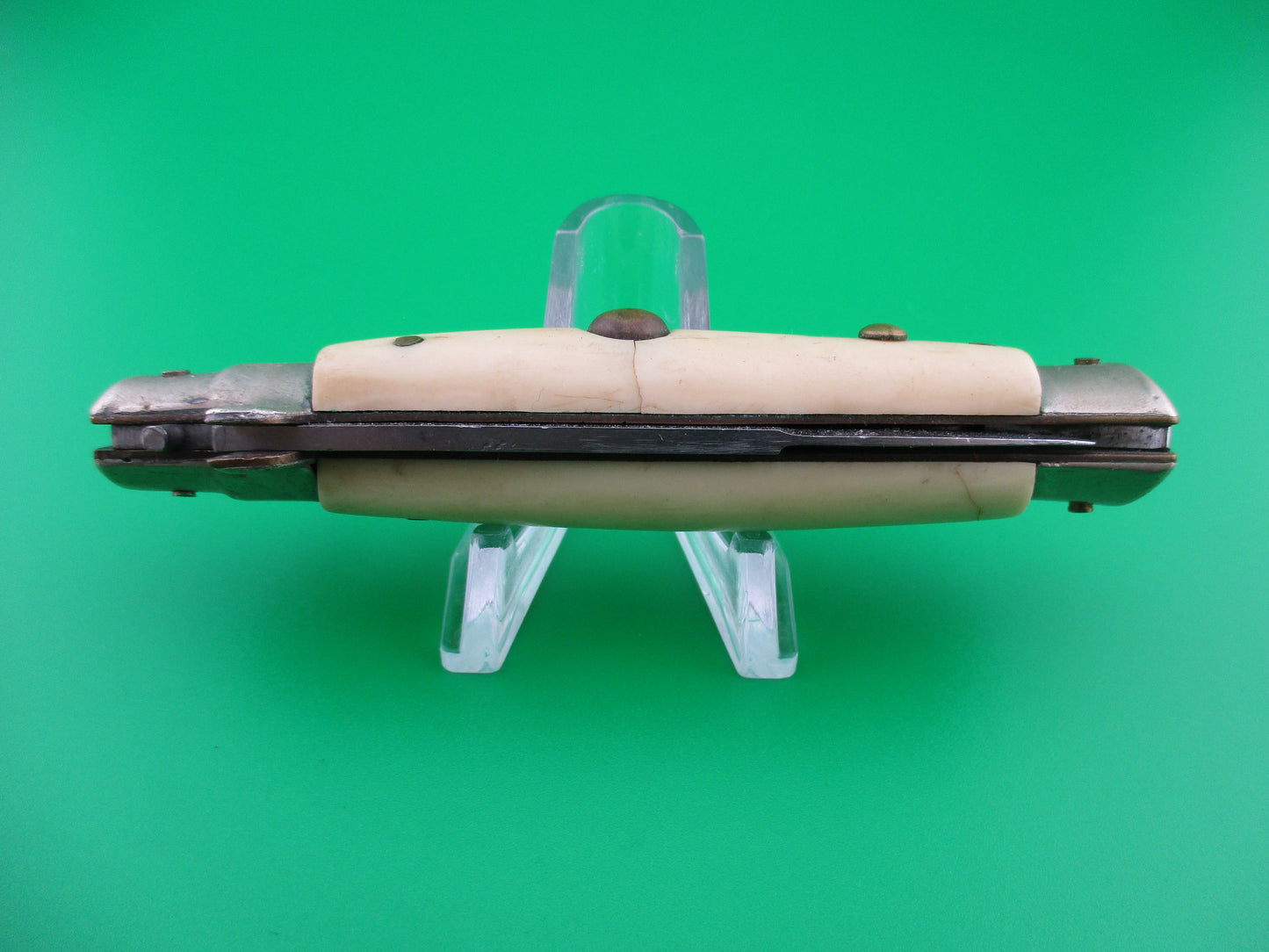 z MICOR STAINLESS STEEL 18cm Japanese Vintage Picklock White switchblade knife