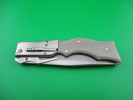 z RPK 21cm Russian Prison Knife Gunstock swing guard switchblade