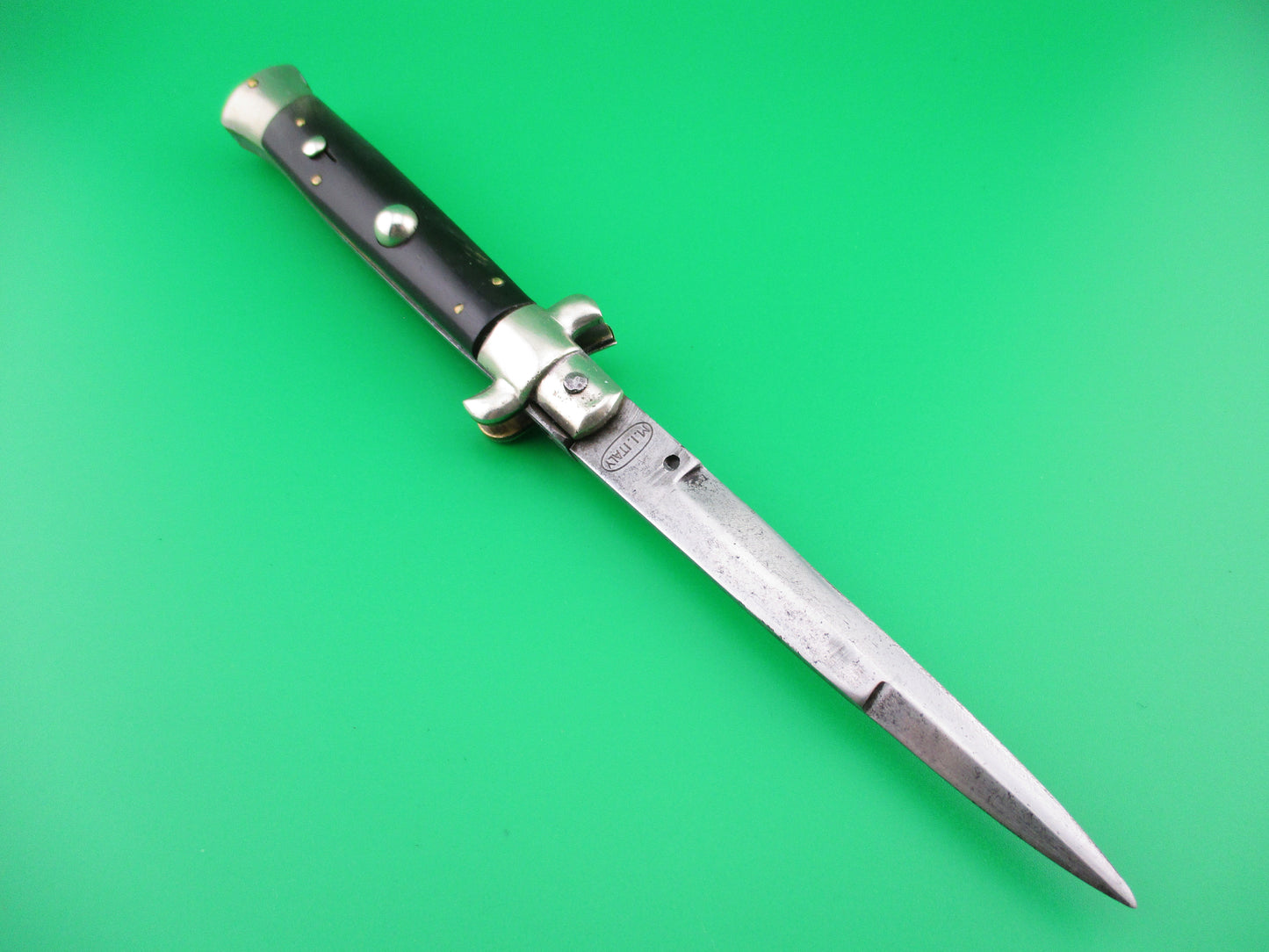 M.I. Italy Vintage 23cm 1950s Italian picklock switchblade knife