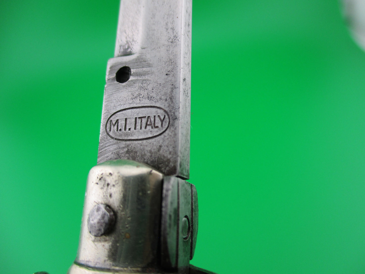 M.I. Italy Vintage 23cm 1950s Italian picklock switchblade knife