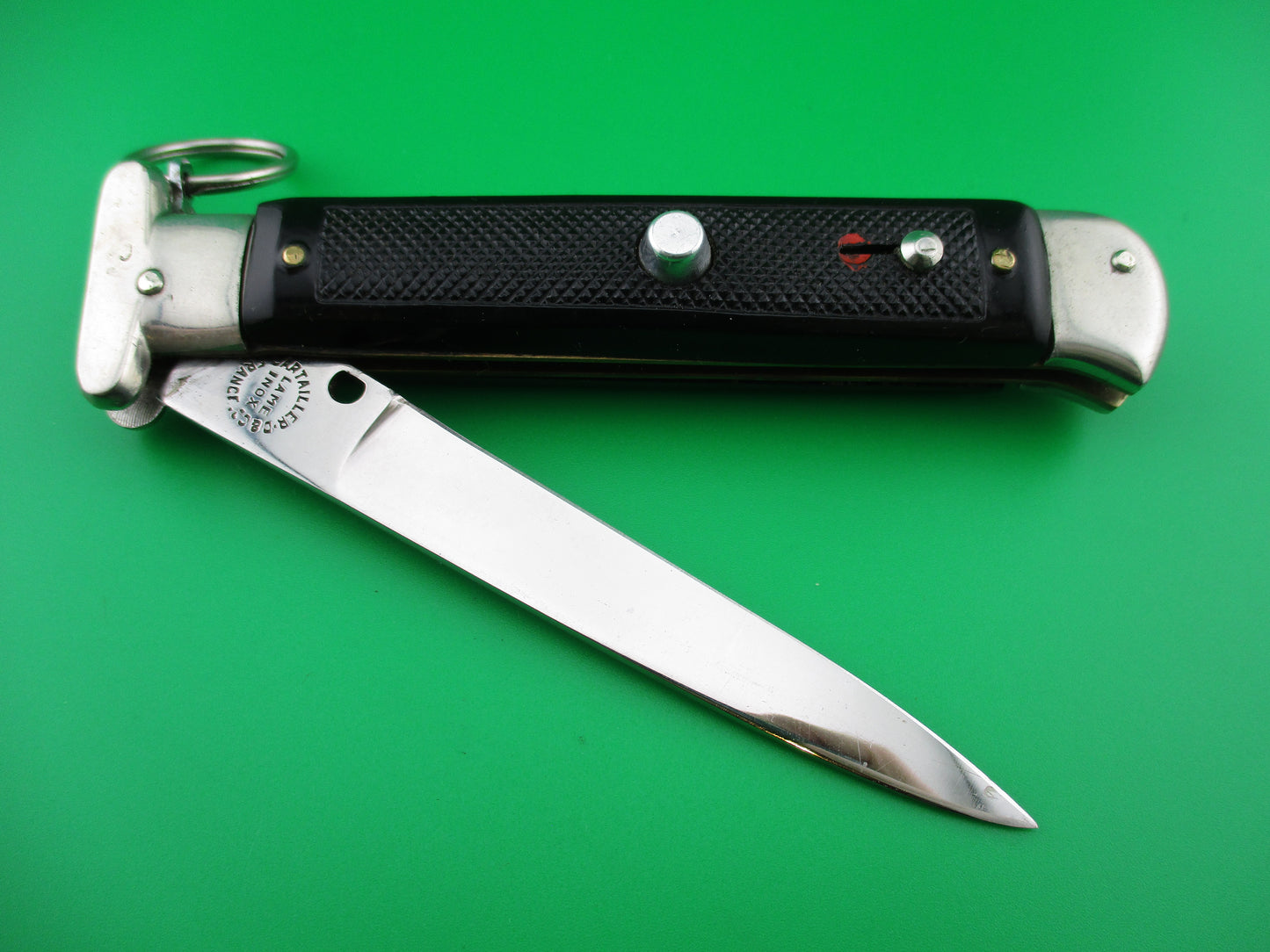 z CARTAILLER D&Co FRANCE LAME INOX 22cm Ring pull French automatic knife