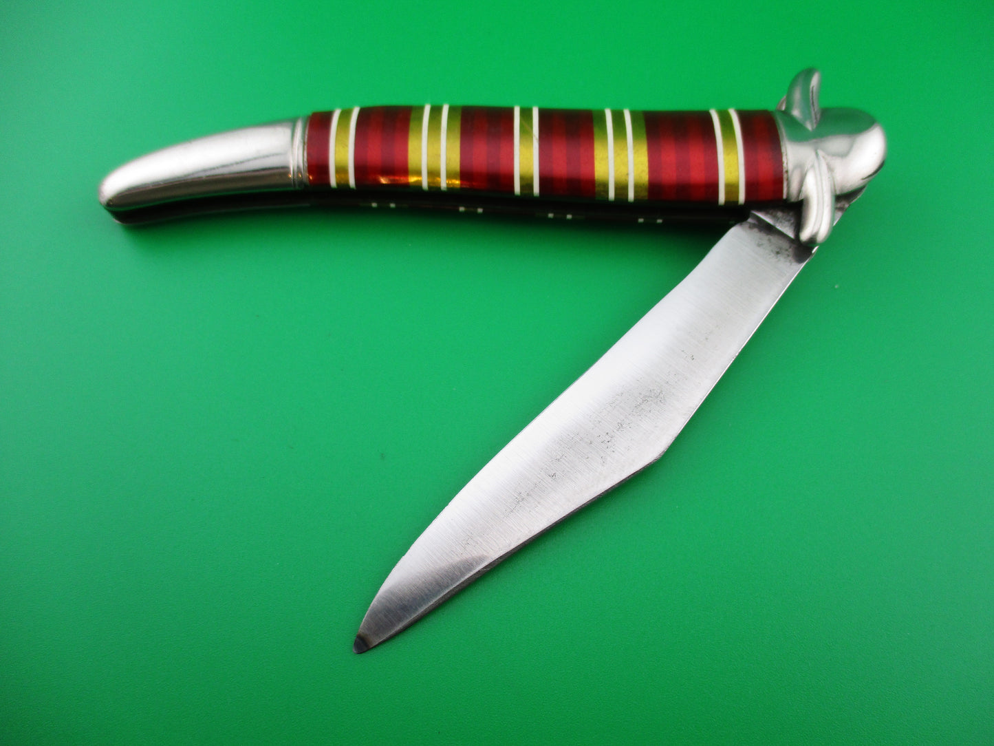 z Hammer Brand Imperial toothpick crossguard candystripe vintage switchblade