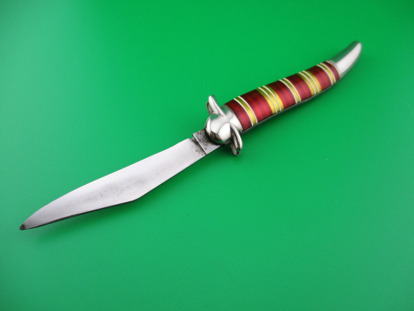 z Hammer Brand Imperial toothpick crossguard candystripe vintage switchblade