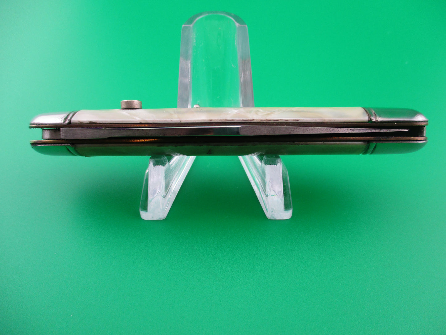 z Hammer Brand Imperial Utility Jack Cracked Ice switchblade