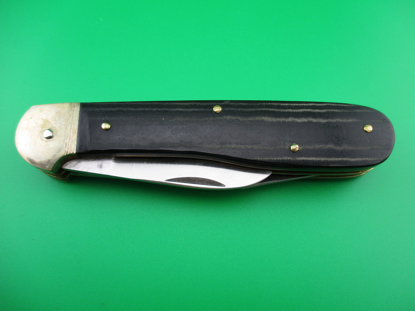 z Hubertus 10cm Pen Blade Release Micarta New Old Stock in box