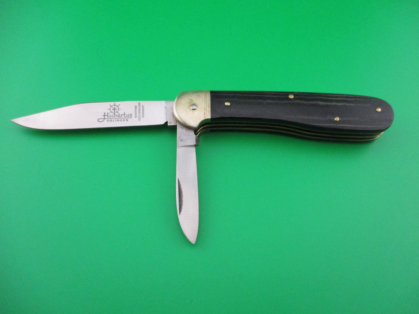 z Hubertus 10cm Pen Blade Release Micarta New Old Stock in box
