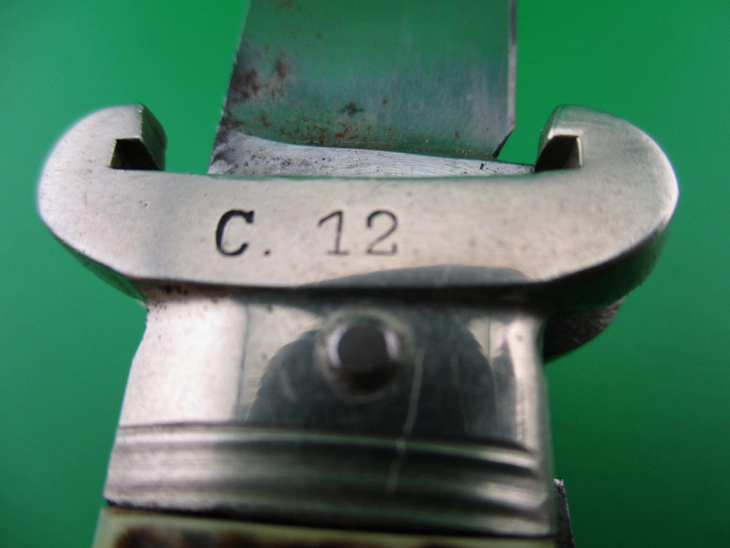 z Weltersbach SOLINGEN Germany NOS Stag Shell Puller Corkscrew multi blade Manual knife