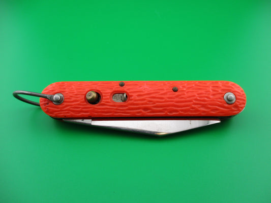 z Logan Smyth Venice FL Orange Paratrooper knife New Old Stock
