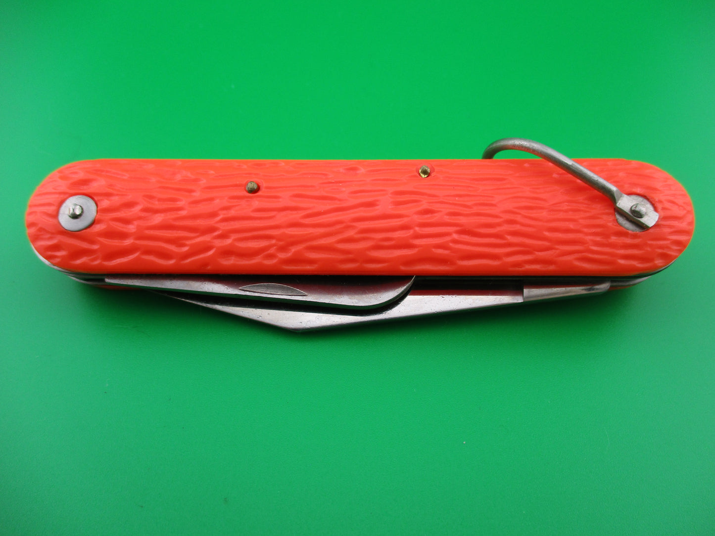 z Logan Smyth Venice FL Orange Paratrooper knife New Old Stock