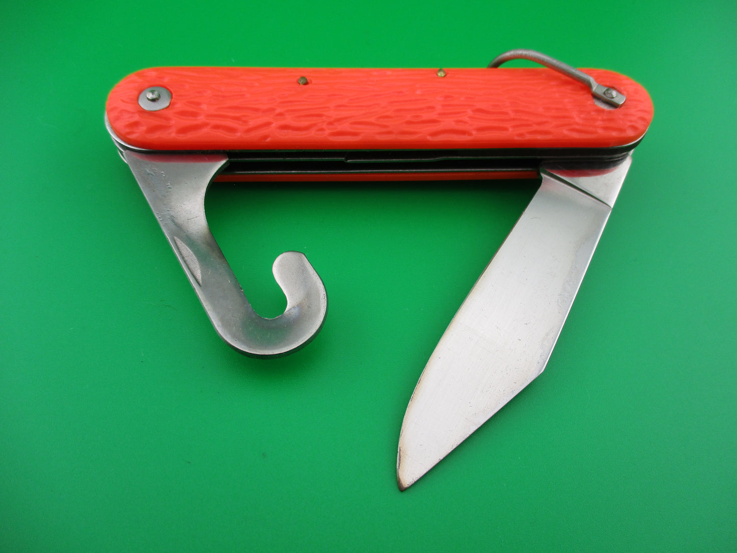 z Logan Smyth Venice FL Orange Paratrooper knife New Old Stock