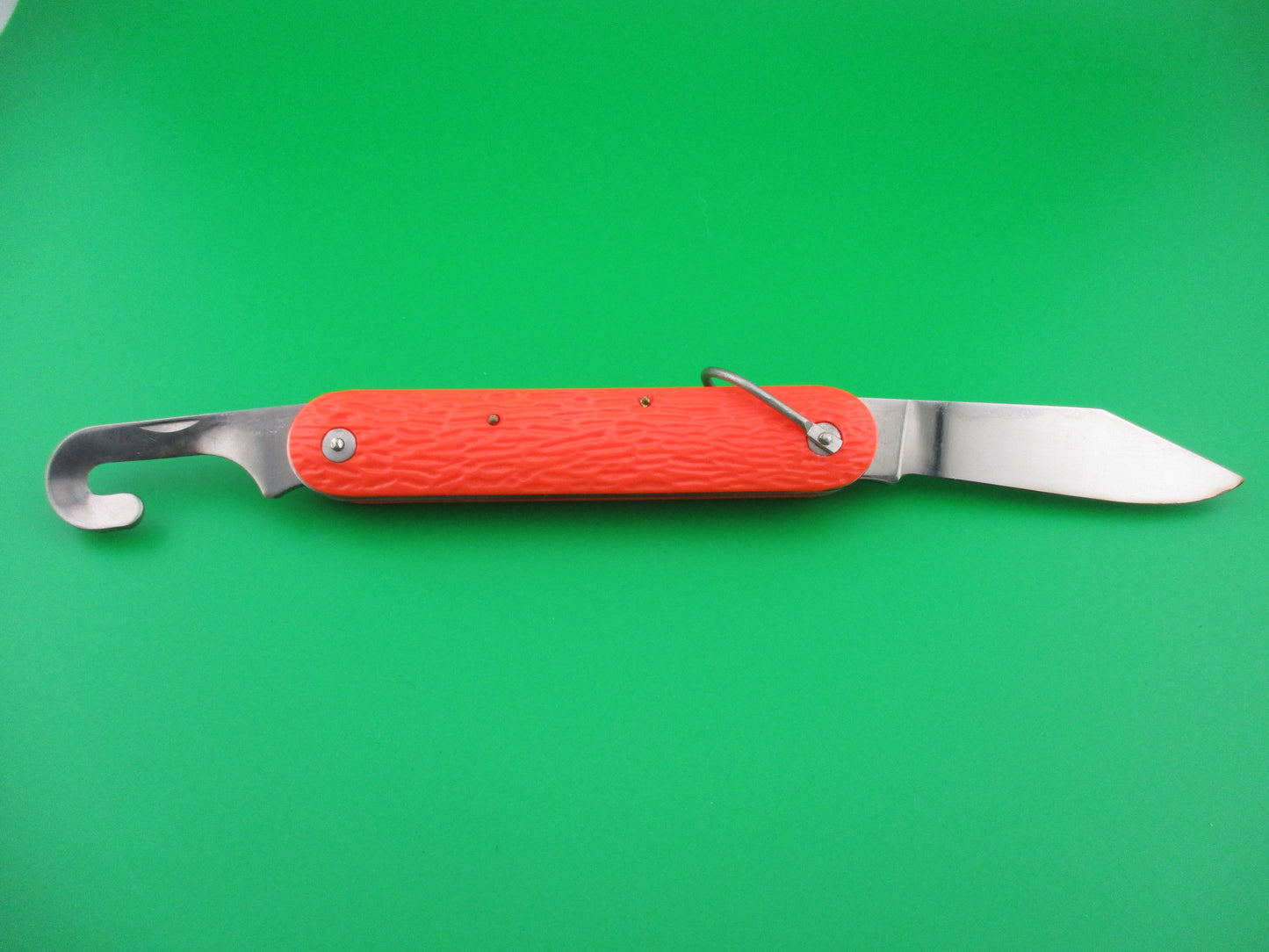 z Logan Smyth Venice FL Orange Paratrooper knife New Old Stock