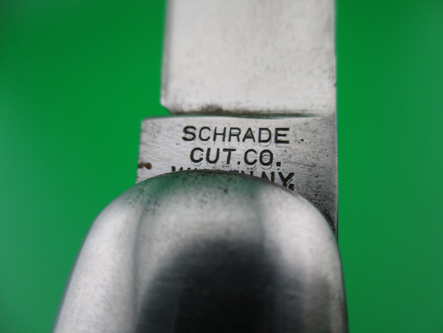 z SCHRADE CUT CO M2 Bone WWII Paratrooper Military issue switchblade knife